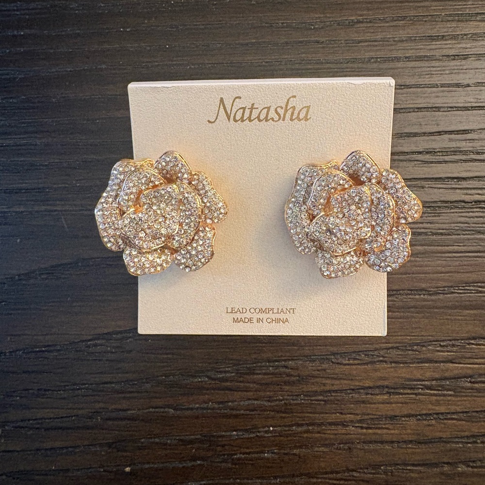 NEW Natasha Flower Earrings
